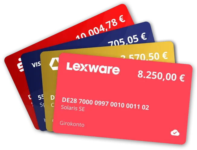Lexware Office Multibanking – verschiedene Kontoarten